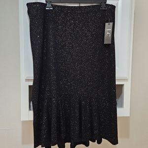 NWT Laura Cruz Black Skirt